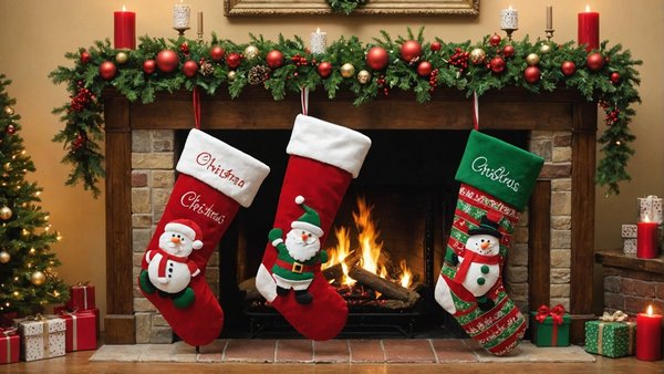 Décorez vos fêtes avec une chaussette de noël unique!